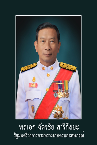 รัฐมนตรีว่าการกระทรวงเกษตรและสหกรณ์