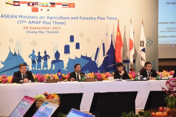 ประชุมรัฐมนตรีออาเซียนด้านการเกษตรและป่าไม้