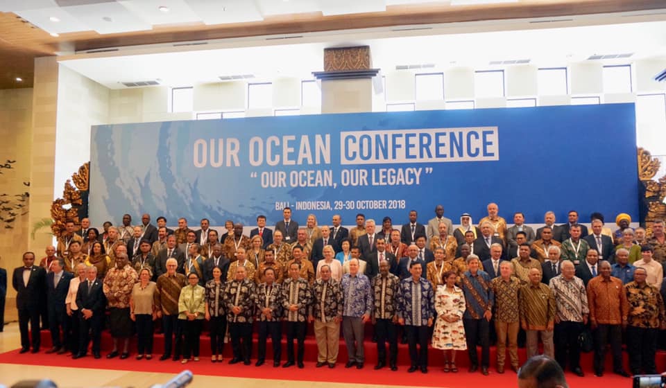 การประชุม Our Ocean Conference ประจำปี 2018