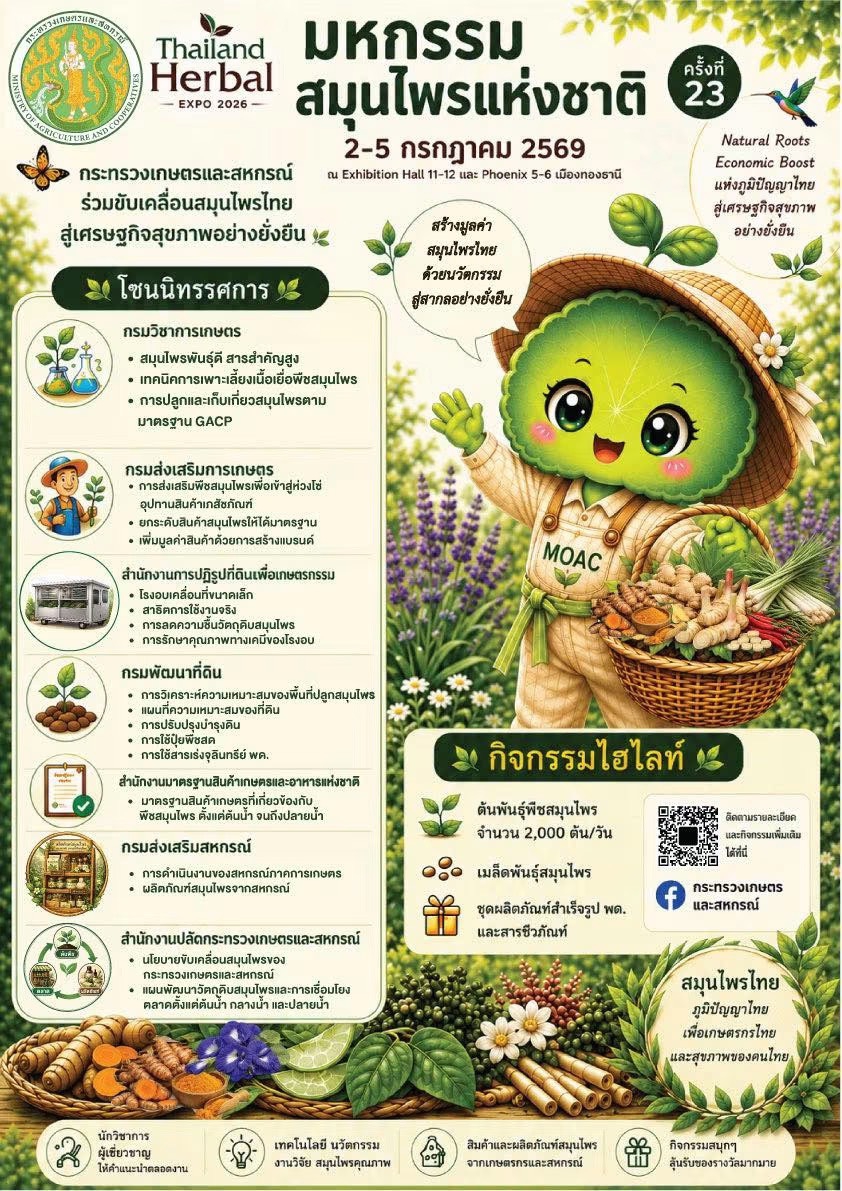 งานมหกรรมสมุนไพร ครั้งที่ 23