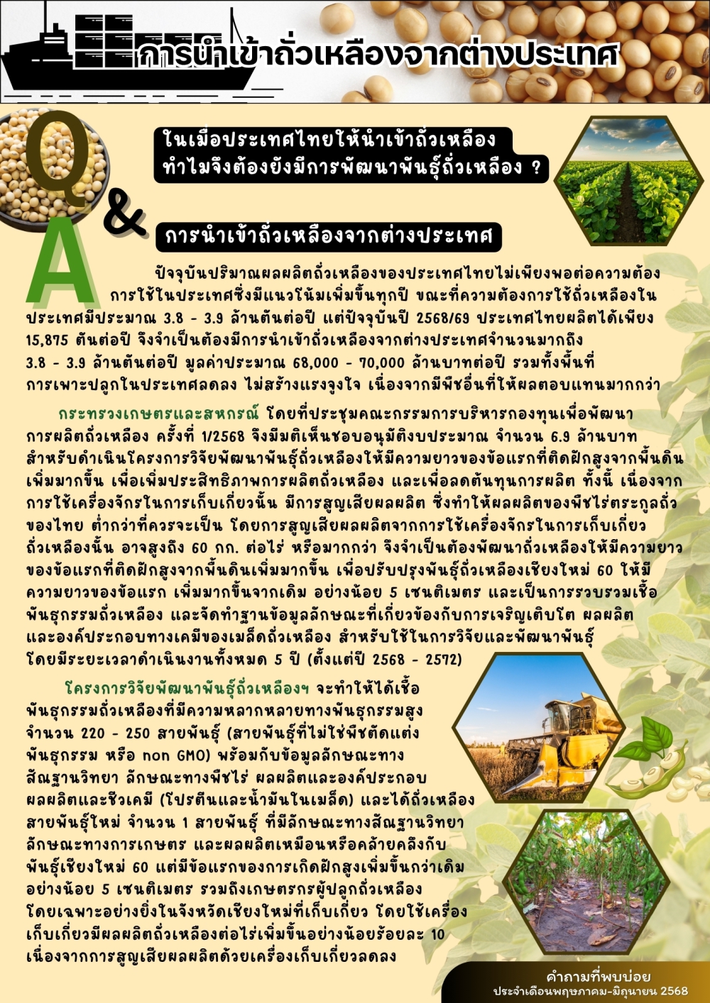 คำถามที่พบบ่อยประจำเดือนมิถุนายน