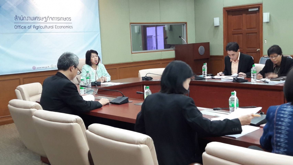 นางจันทร์ธิดามีเดชผู้ตรวจราชการกระทรวงเกษตรและสหกรณ์