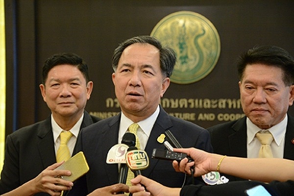 รัฐมนตรีเกษตรฯแจงความก้าวหน้าโครงการไทยนิยม