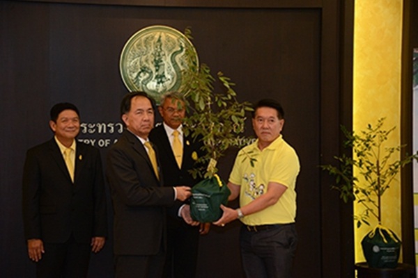 กระทรวงเกษตรและสหกรณ์ ร่วมปลูก ต้นรวงผึ้ง