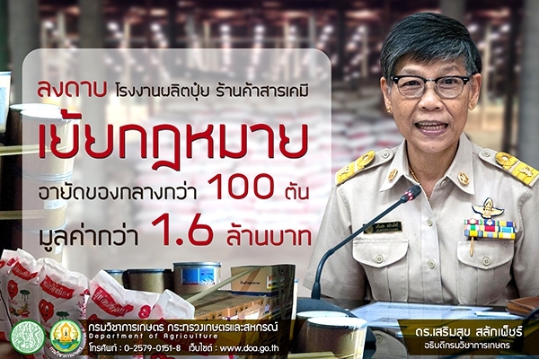 ลงดาบโรงงานผลิตปุ๋ย