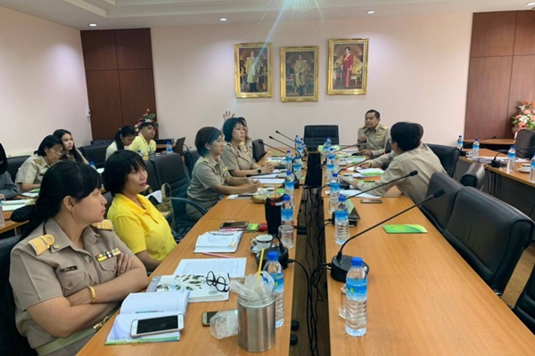 วันจันทร์ที่24มิถุนายน2562เวลา09.30น.คณะผู้ตรวจราชการกระทรวงเกษตรและสหกรณ์