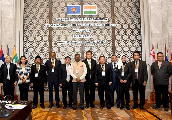 กระทรวงเกษตรฯจัดการประชุมคณะทำงานอาเซียน-อินเดีย