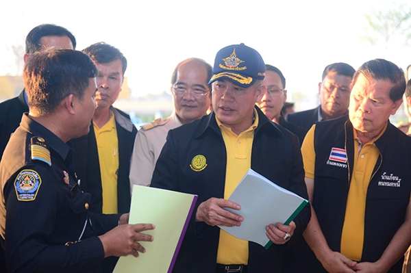 รมช.ธรรมนัสลงพื้นที่ตรวจราชการ