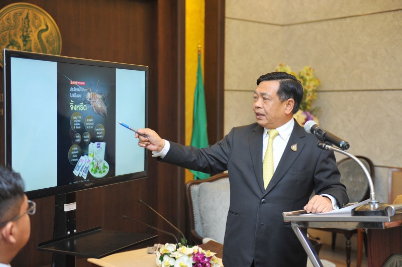 “เฉลิมชัย”ตั้งเป้าไทยเป็นฮับโปรตีนแมลงโลก