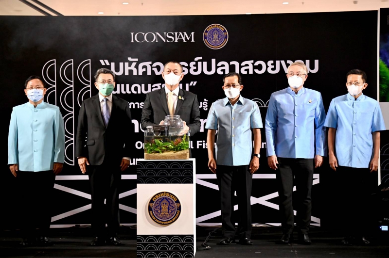 กรมประมงโชว์นิทรรศการและสัตว์น้ำสวยงามพื้นเมืองของไทย