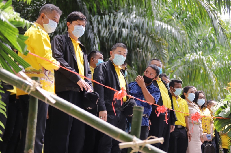 ส.ป.ก. ผลักดันโครงการฝายชะลอน้ำชั่วคราวเพื่อการเกษตร