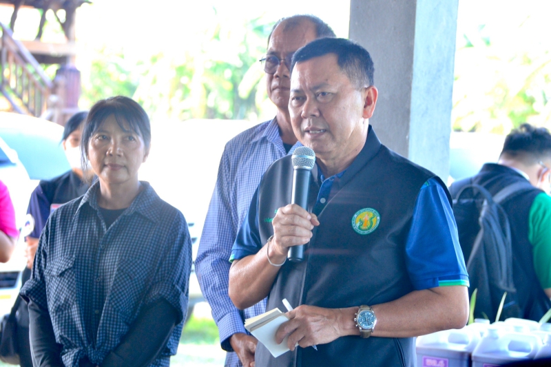 ปลัดเกษตรฯนำทีมลงพื้นที่จังหวัดสิงห์บุรี