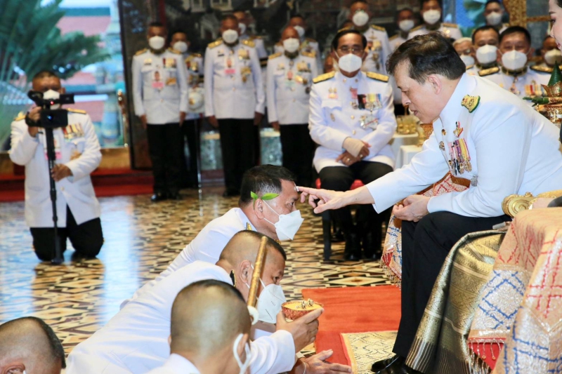 พิธีสวดมนต์การพระราชพิธีพืชมงคล