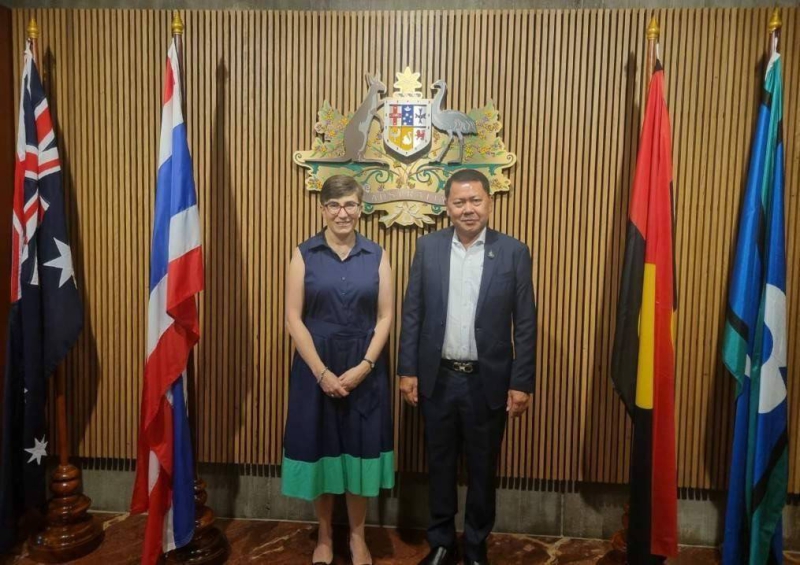 ปลัดเกษตรฯทูตออสเตรเลียปลื้ม