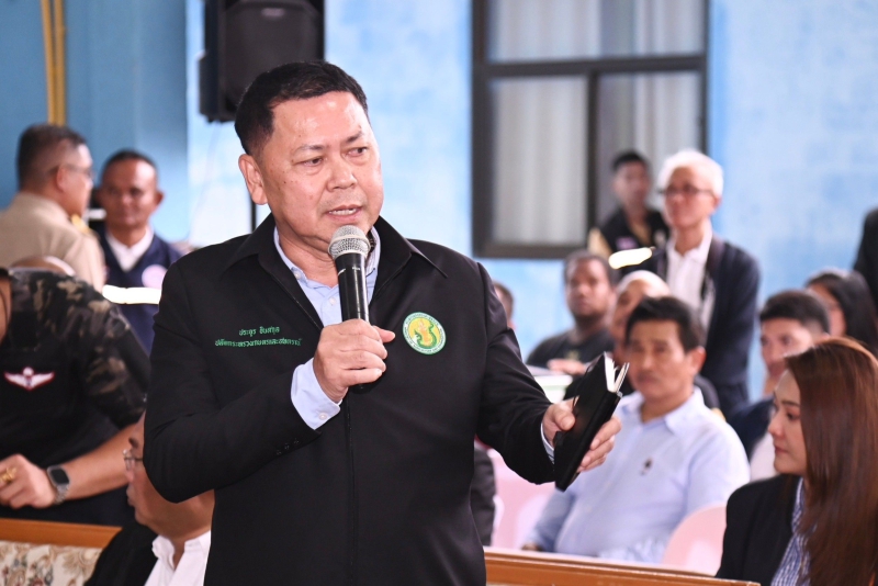 ปลัดเกษตรฯร่วมลงพื้นที่ติดตามสถานการณ์การผลิตสินค้าเกษตร