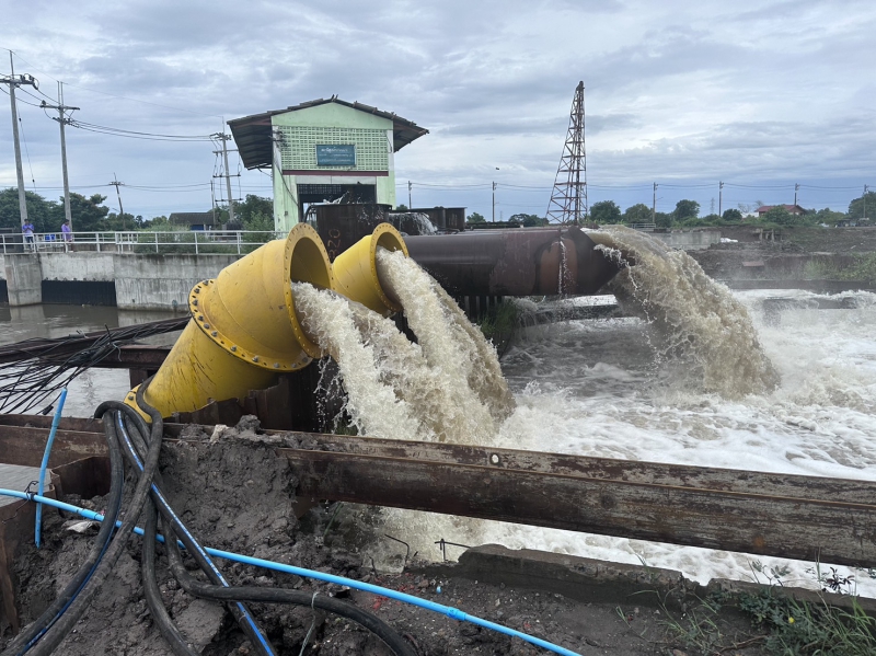 ชป.ผันน้ำด้านเหนือกทม.