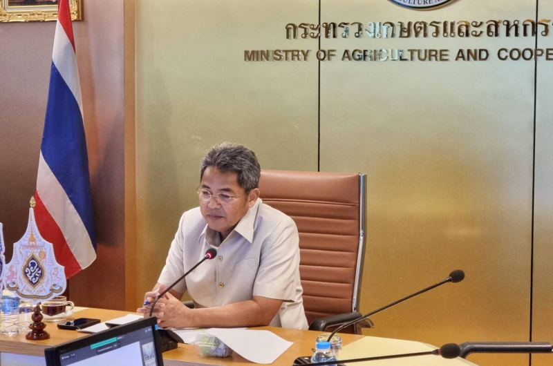 รองปลัดอภัยฯเป็นประธานการประชุมชี้แจงการคัดเลือกตำบลต้นแบบขับเคลื่อนสินค้าเกษตรมูลค่าสูง