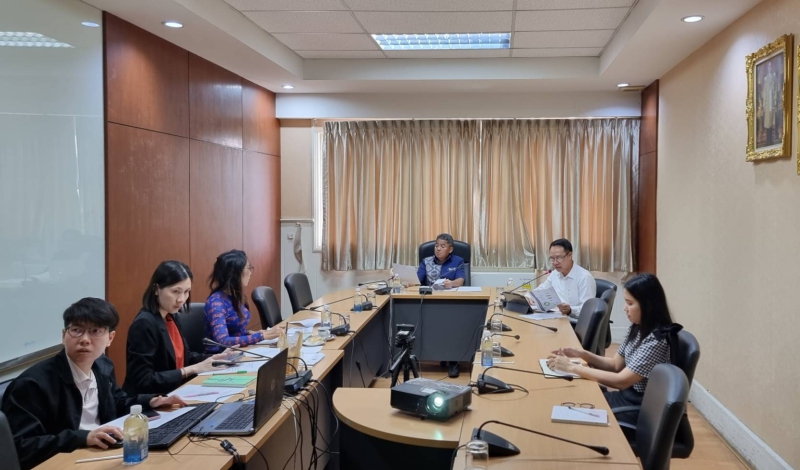 รองปลัดอภัยฯเป็นประธานการประชุมติดตามการขับเคลื่อนนโยบายสินค้าเกษตรและบริการมูลค่าสูง