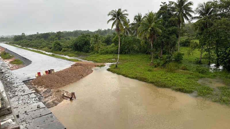 กรมชลฯห่วงภาคใต้สั่งเตรียมพร้อมรับสถานการณ์น้ำท่วมฉับพลัน