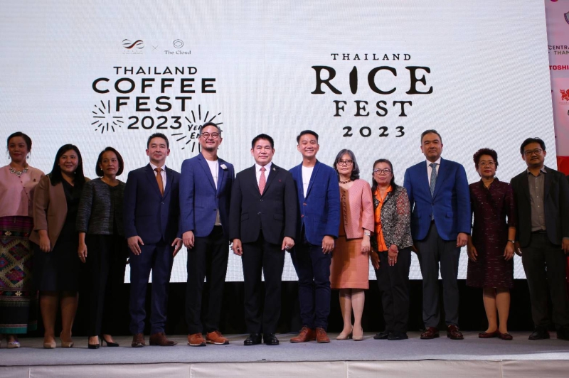รมว.เกษตรฯเปิดงานThailandRiceFest2023และThailandCoffeeFest‘Year