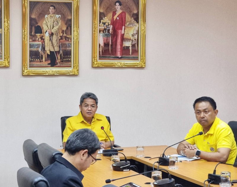 รองปลัดอภัยติดตามความก้าวหน้าตามประเด็นข้อสั่งการของ