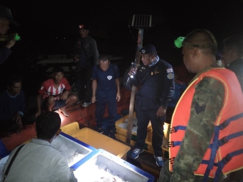 “ฉก.พญานาคราช”จับกุมสัตว์น้ำนำเข้าผิดกฎหมายในพื้นที่จังหวัดระนอง