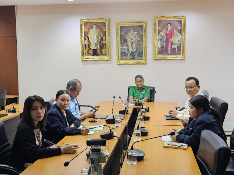 รองปลัดเกษตรฯ นายอภัย ประชุมคณะกรรมการและคณะทำงานตรวจสอบปริมาณน้ำนมโคและประชากรโคนมทั้งระบบ