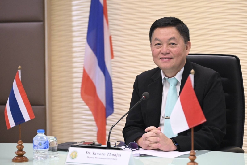 รองปลัดถาวร เป็นประธานการประชุมคณะทำงานร่วมด้านการเกษตร ระหว่างไทยกับอินโดนีเซีย...