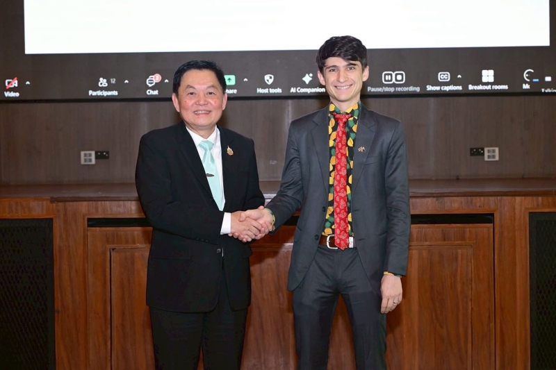 รองปลัดถาวรเป็นประธานการประชุมคณะทำงานร่วมด้านการเกษตร