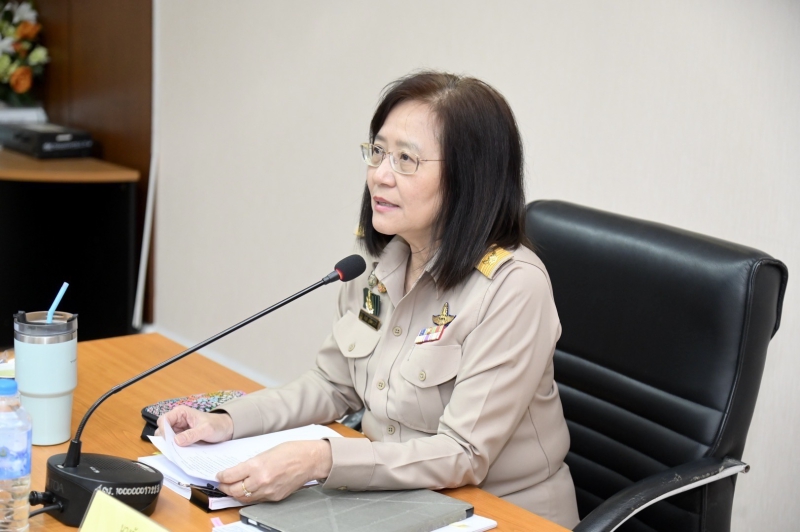 รองปลัดนางอัญชลีเป็นประธานการประชุมคณะอนุกรรมการจิตอาสาพัฒนาคุณภาพชีวิตเพื่อความสุขของประชาชนและโครงการพิเศษ