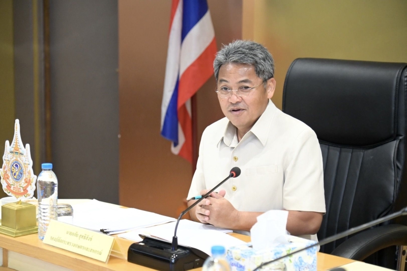 รองปลัดฯอภัยเปิดประชุมคณะทำงานขับเคลื่อนโครงการพัชรสุธาคชานุรักษ์