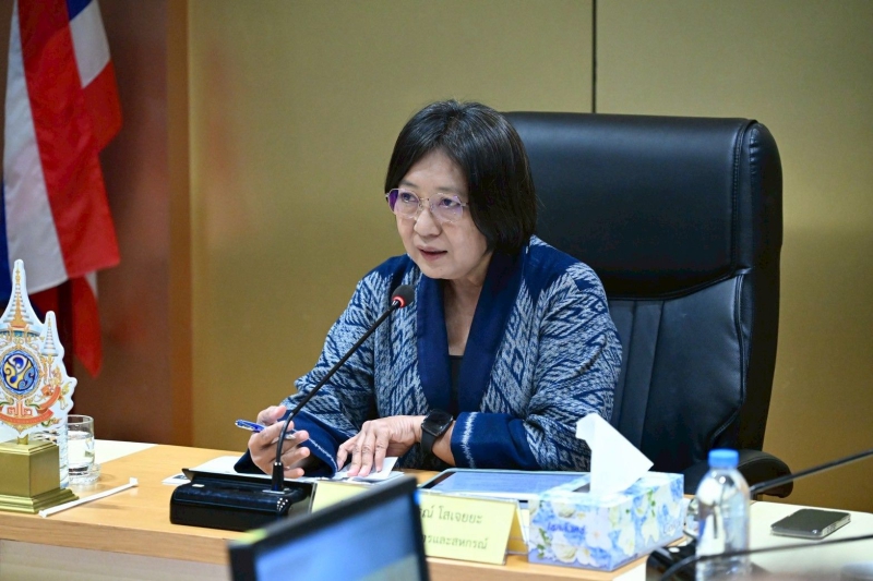 รองปลัดฯภัทราภรณ์ติดตามผลการขับเคลื่อนเกษตรกรรมยั่งยืนกระทรวงเกษตรฯ