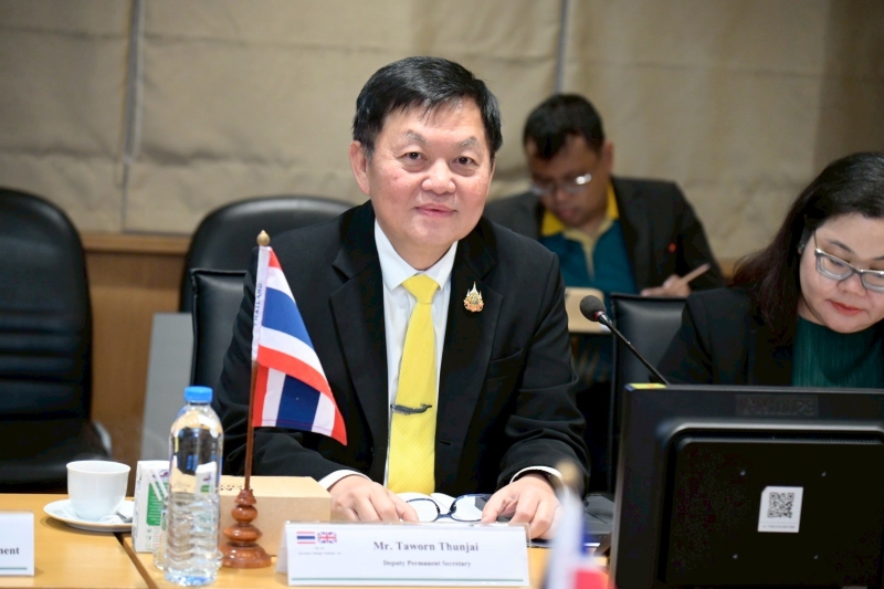 ​รองปลัดถาวรฯ ร่วมการประชุมหารือด้านการเกษตรระหว่างไทย - สหราชอาณาจักร ครั้งที่...
