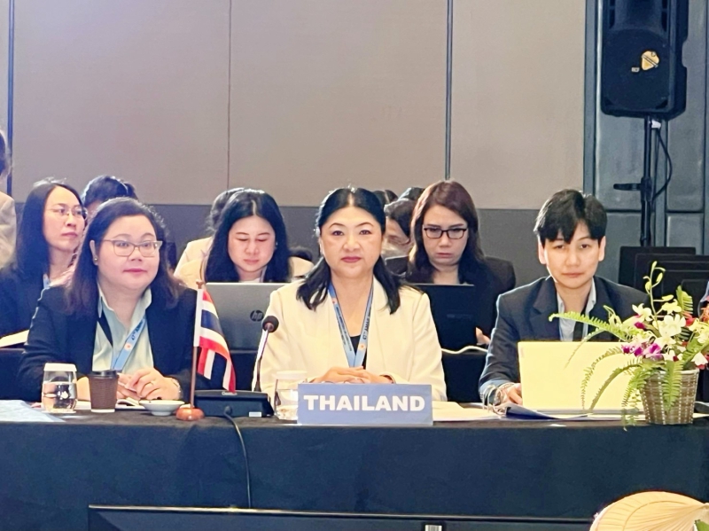ผู้ตรวจนฤมล ร่วมการประชุมระดับเจ้าหน้าที่อาวุโสของการประชุมรัฐมนตรีอาเซียนด้านการเกษตรและป่าไม้กับเจ้าหน้าที่อาวุโสของจีน ญี่ปุ่น และสาธารณรัฐเกาหลี ครั้งที่ 25
