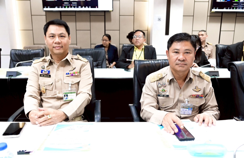 รองปลัด กษ. เข้าร่วมประชุมศูนย์ปฏิบัติการช่วยเหลือผู้ประสบภัยพิบัติทางธรรมชาติ (ศชภ.) ครั้งที่ 1/2568
