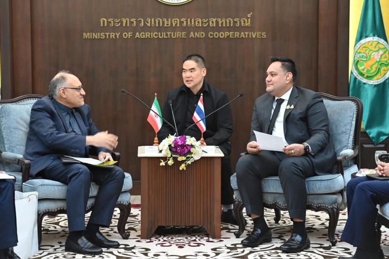 อามินทร์ ดันดีลเกษตรไทย–อิหร่าน เปิดประตูฮาลาลสู่ตะวันออกกลาง เชิญรัฐมนตรีเกษตรอิหร่านร่วมงานพืชสวนโลก 2569