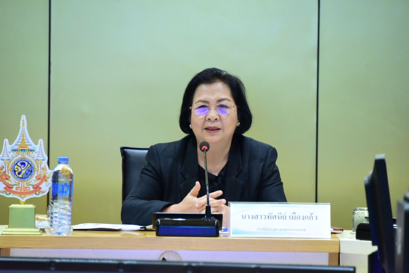 รองปลัดทัศนีย์ เป็นประธานการประชุมคณะกรรมการพัฒนาระบบบริหารความรู้ สำนักงานปลัดกระทรวงเกษตรและสหกรณ์...