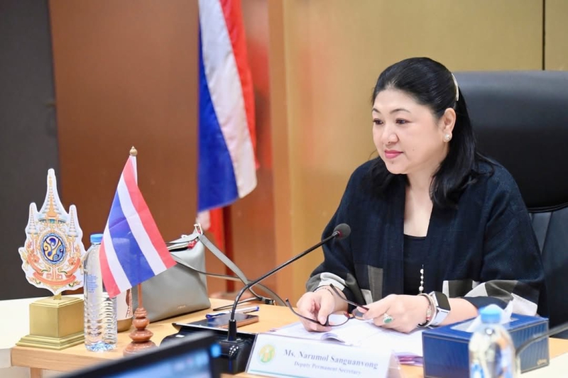 รองปลัดนฤมล เป็นประธานการประชุมคณะกรรมการดำเนินงานร่วม มาเลเซีย-ไทย โครงการพัฒนาลุ่มน้ำโก-ลก ครั้งที่ 18