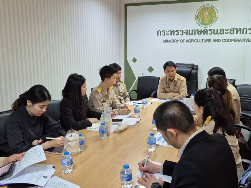 รองปลัดเกษตรฯ ประชุมเตรียมลงพื้นที่ 7 จังหวัด รับฟังปัญหาเกษตรกร มุ่งขับเคลื่อนแก้ปัญหาเกลือทะเลไทย
