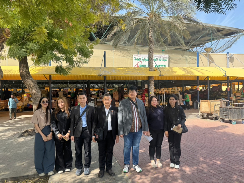 กระทรวงเกษตรฯ เร่งผลักดันสินค้าเกษตรและอาหารไทย เจาะตลาดยูเออี เสริมบทบาทดูไบเป็นศูนย์กระจายสินค้า