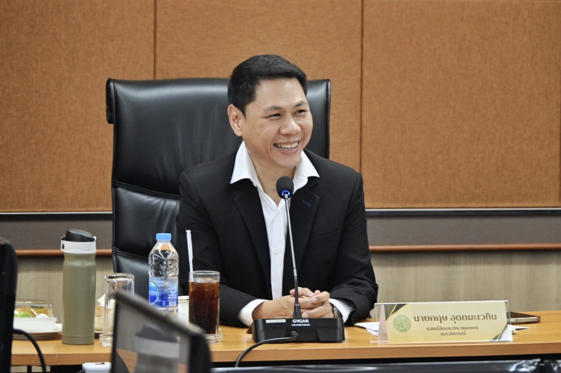 “รองปลัดฯกฤษ”ประชุมสัญจร5หน่วยงานบูรณาการงานด้านทรัพยากรเพื่อการผลิต