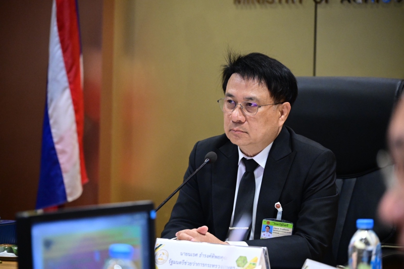 รมช.นเรศเป็นประธานการประชุมคณะอนุกรรมการนโยบายและบริหารข้าวแห่งชาติด้านการผลิต