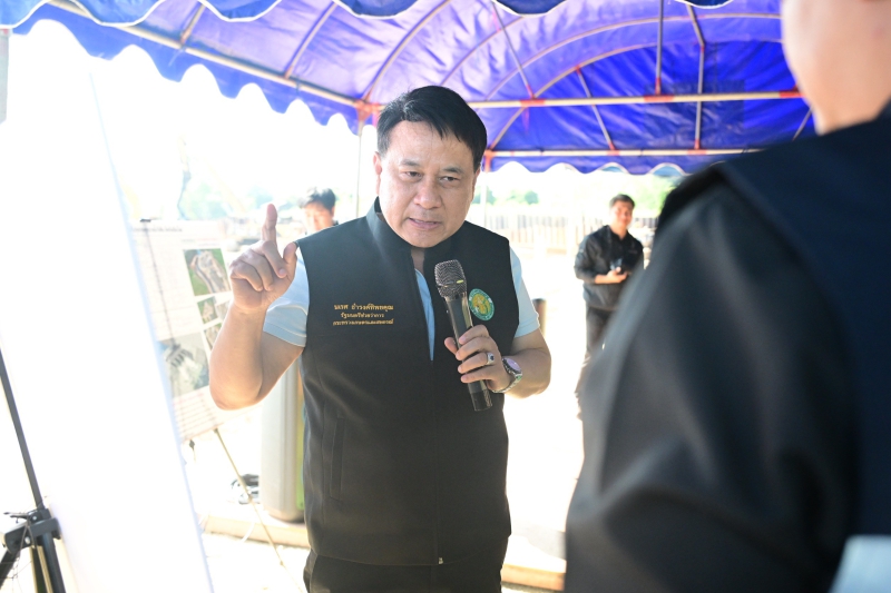 รมช.นเรศติดตามความก้าวหน้า