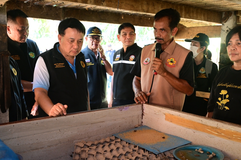 “รมช.นเรศ”ลงพื้นที่กระบี่หนุนศูนย์ถ่ายทอดเทคโนโลยีการพัฒนาที่ดิน