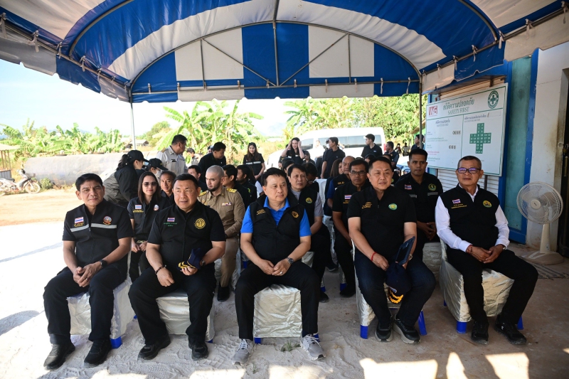 “รมช.นเรศ”ติดตามโครงการพัฒนาแหล่งน้ำฯ