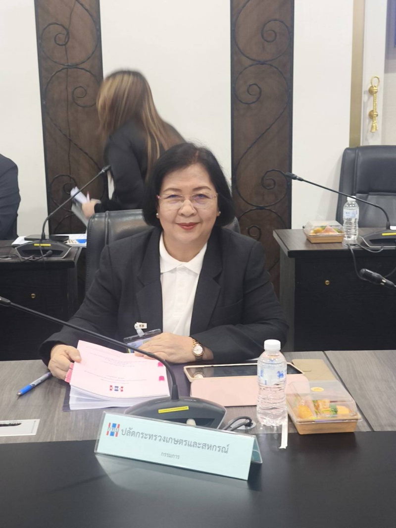 รองปลัดฯ “ทัศนีย์” เข้าร่วมการประชุมคณะกรรมการกองทุนหมู่บ้านและชุมชนเมืองแห่งชาติ ครั้งที่ 2/2569