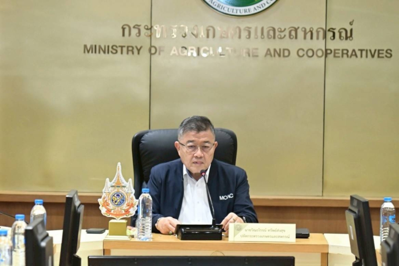 ปลัดเกษตรฯติดตามโครงการพัฒนาสวนลำไยคุณภาพฯ