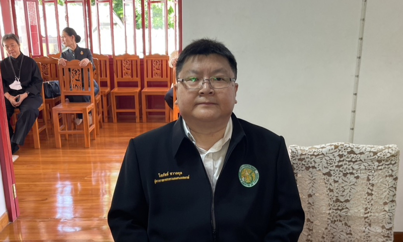 ผู้ตรวจราชการกระทรวงเกษตรและสหกรณ์ นายโสภัชย์ ชวาลกุล ได้รับมอบหมายจากนายวิณะโรจน์ ทรัพย์ส่งสุข ปลัดกระทรวงเกษตรและสหกรณ์ เพื่อเข้าร่วมพิธีเจริญพระพุทธมนต์ฉลองกุฏิสงฆ์ คณะ ๑ ณ วัดปรินายก วรวิหาร