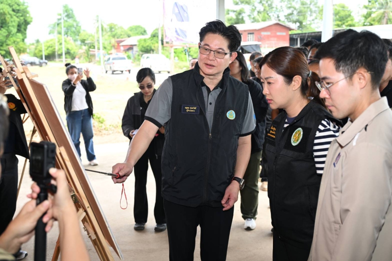 “รมช.ปิยะรัฐชย์” ลงพื้นที่จังหวัดอุตรดิตถ์ เร่งติดตามความพร้อมด้านน้ำเพื่อความเชื่อมั่นด้านการเกษตรแก่เกษตรกรในพื้นที่...