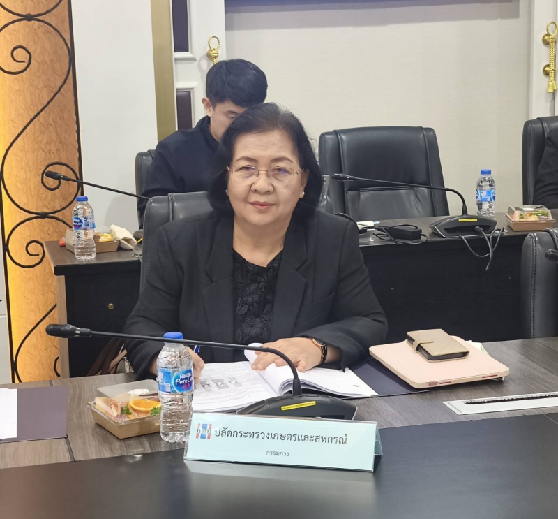 รองปลัดกระทรวงเกษตรและสหกรณ์ เข้าร่วมการประชุมคณะกรรมการกองทุนหมู่บ้านและชุมชนเมืองแห่งชาติ ครั้งที่ 5/2569